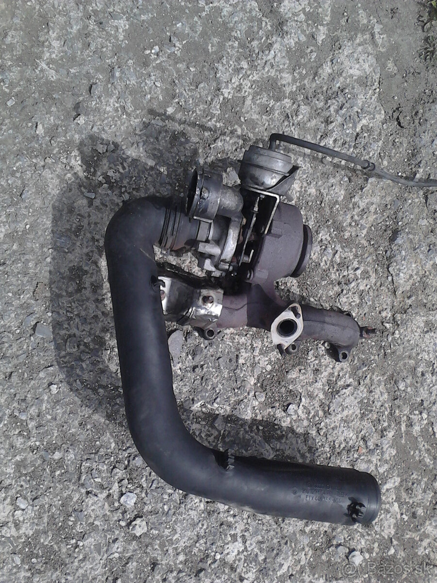 turbo, turboduchadlo, prevodovka 2.0 TDI 103kw bkd octavia 2