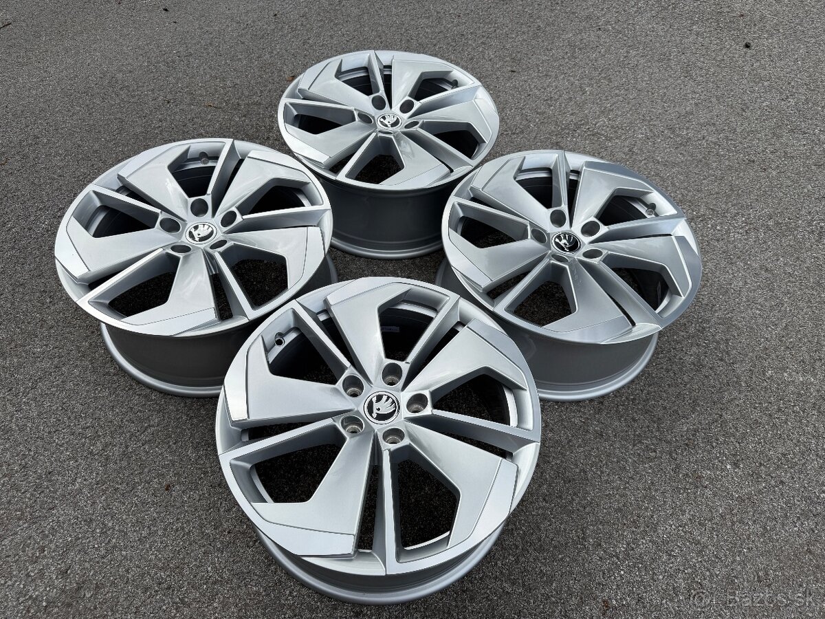 ORIGINAL ŠKODA OCTAVIA RS DISKY 5x112 R18 TOP