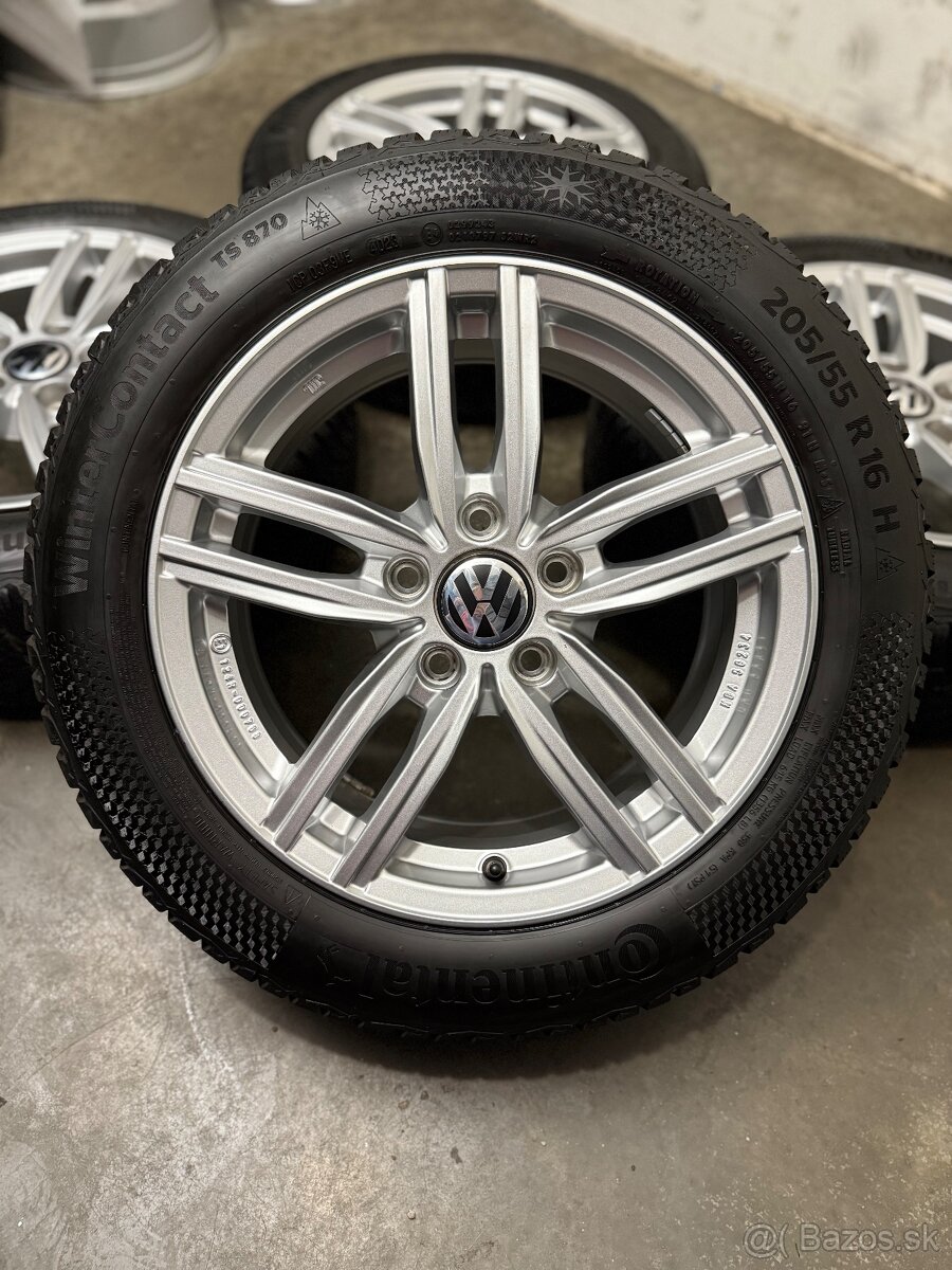 Zimná sada 5x112 R16 , 205/55/16 VW , Škoda, Seat, Audi