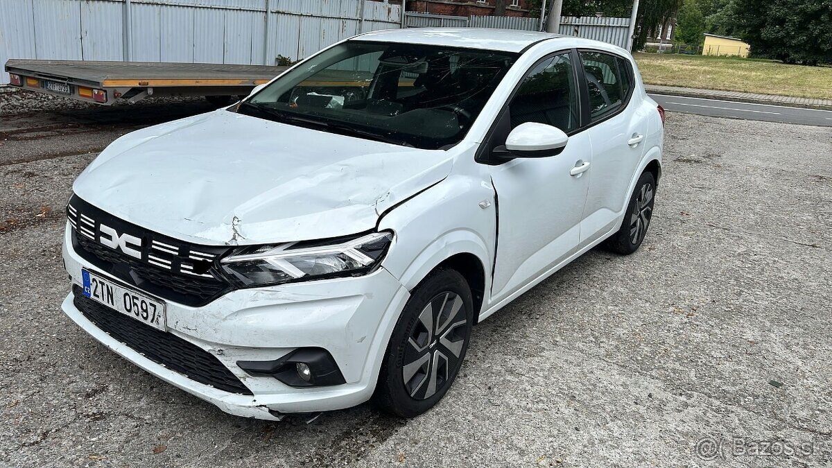 DACIA SANDERO 1,0 LPG,74 KW,ROK 2024,NAJ 56 TKM,KLIMA,DOHODA