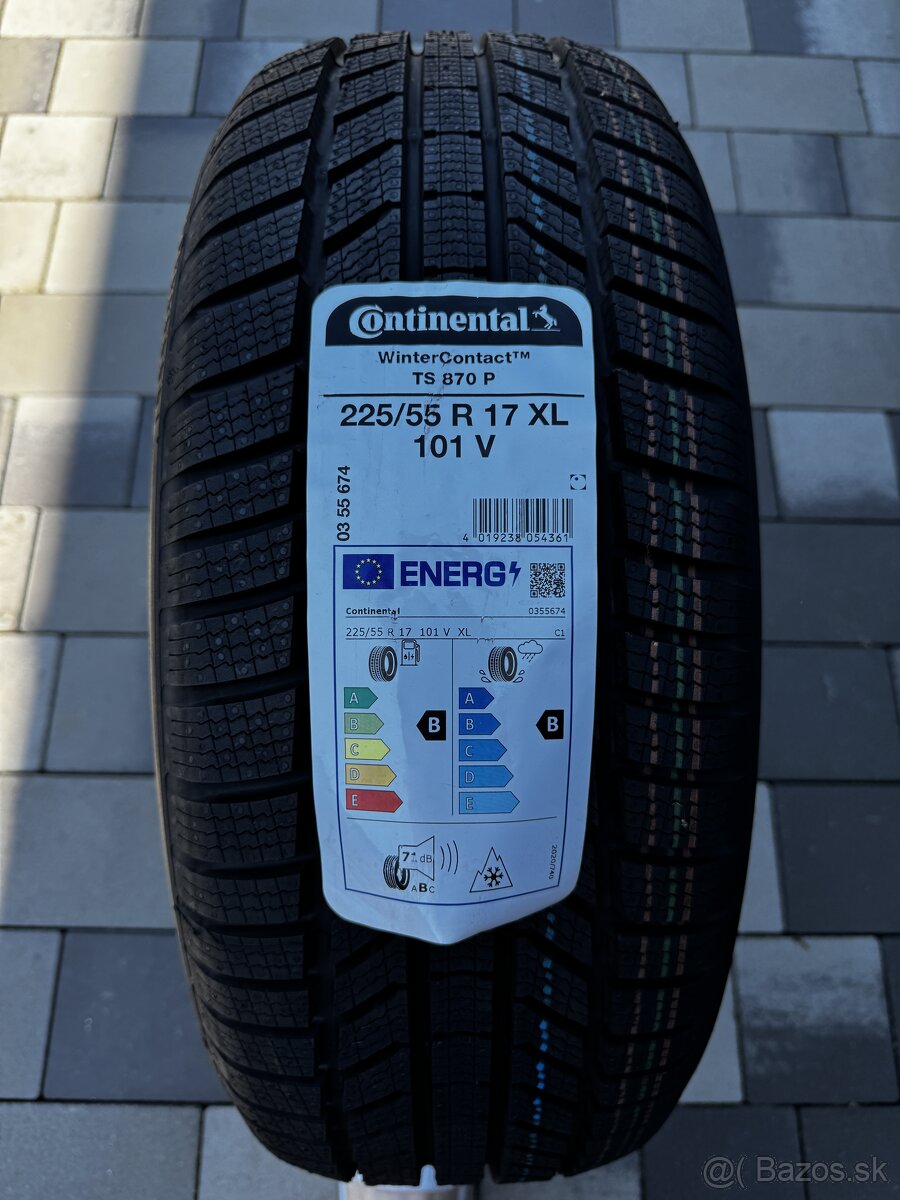 Zimné pneumatiky 225/55 R17 XL 101V