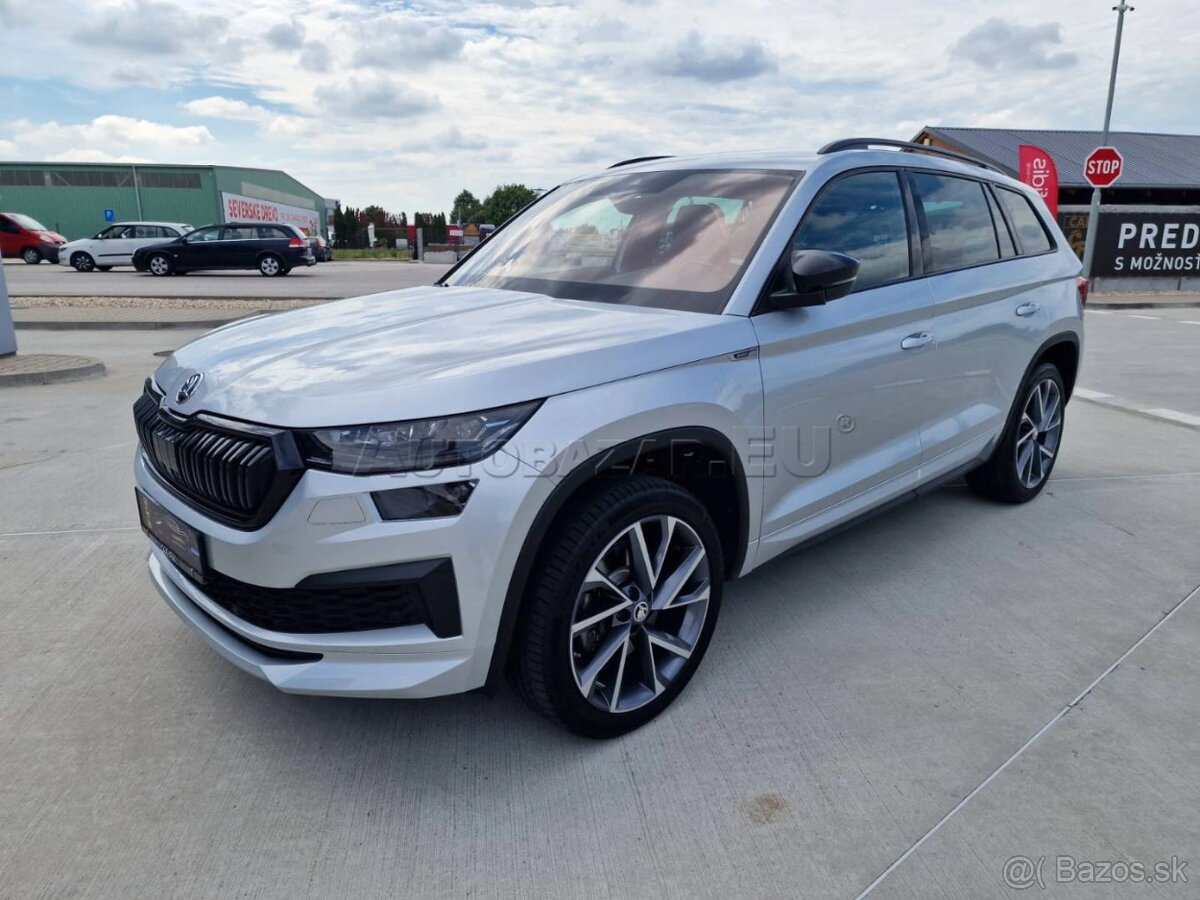 🚘Škoda Kodiaq 2.0 TDI SCR EVO 200 Sportline 4x4 DSG