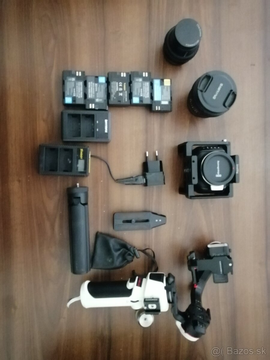 Predám kameru Blackmagic Micro Cinema Camera + príslušenstvo