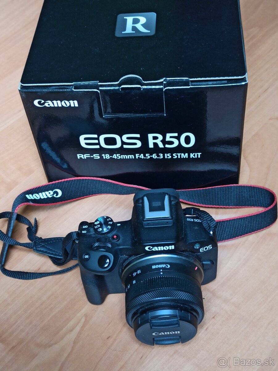 Canon EOS R50 + RF-S 18-45 IS STM