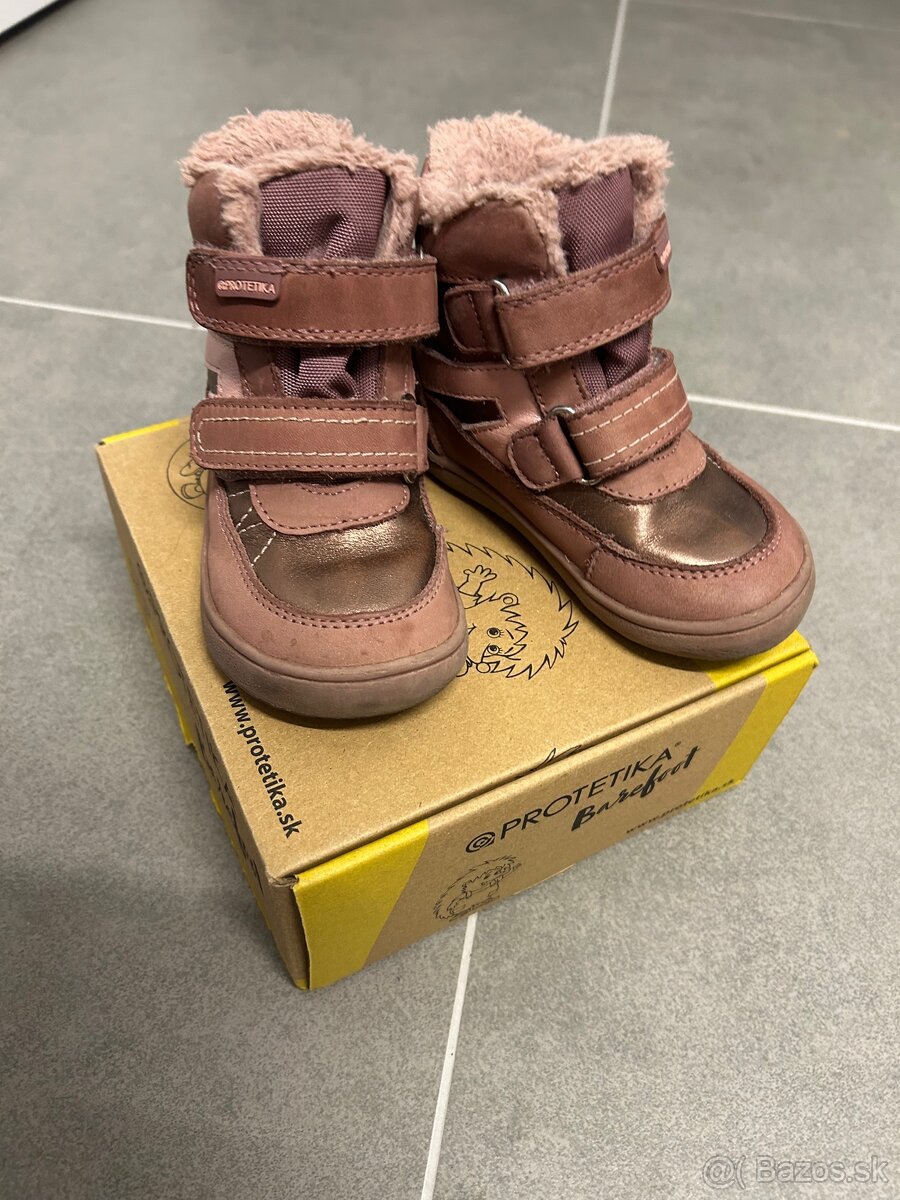 Barefoot zateplené topánky Protetika model Lety