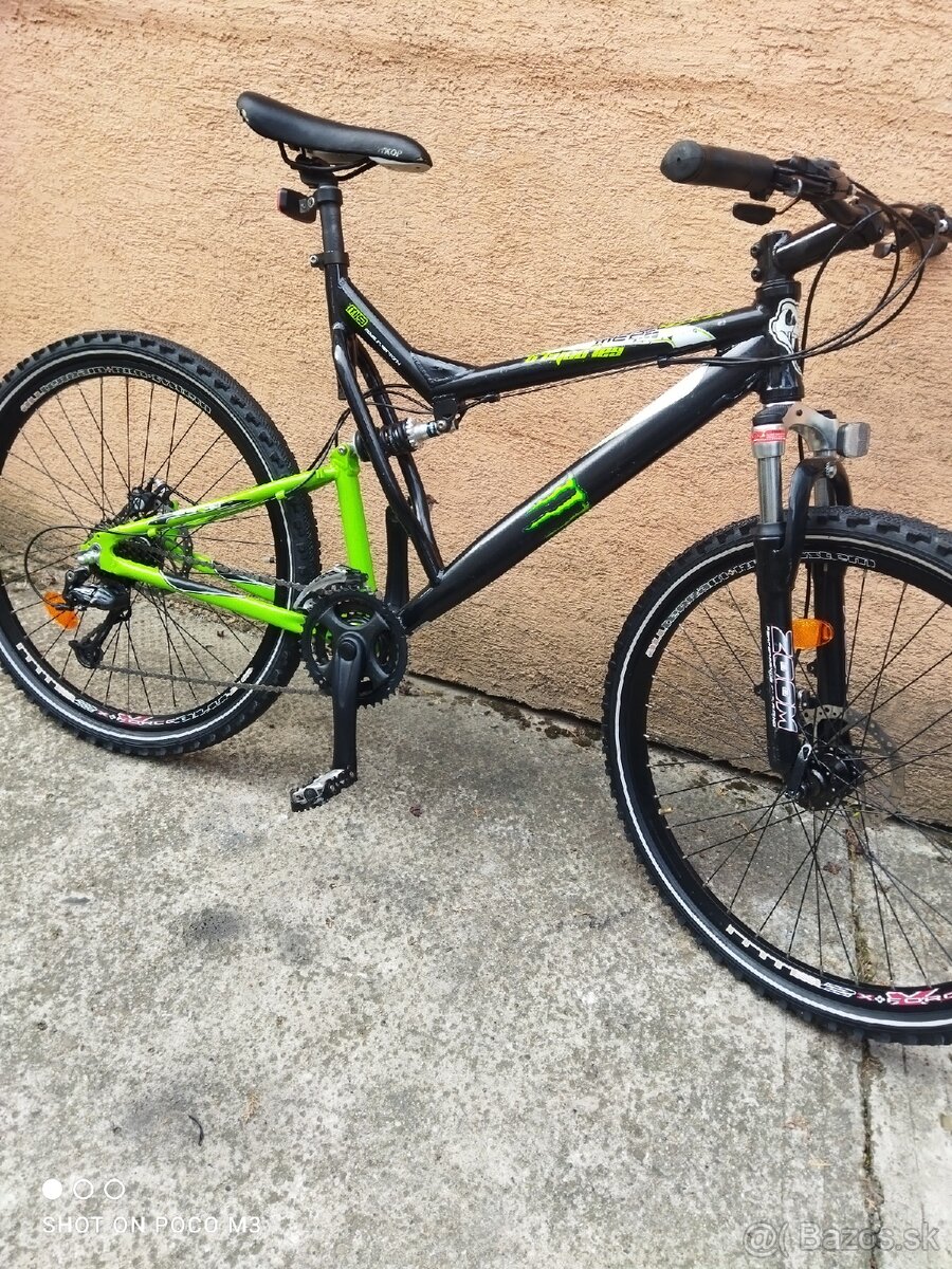 Bicykel celoodpruzeny cyco MTB 26