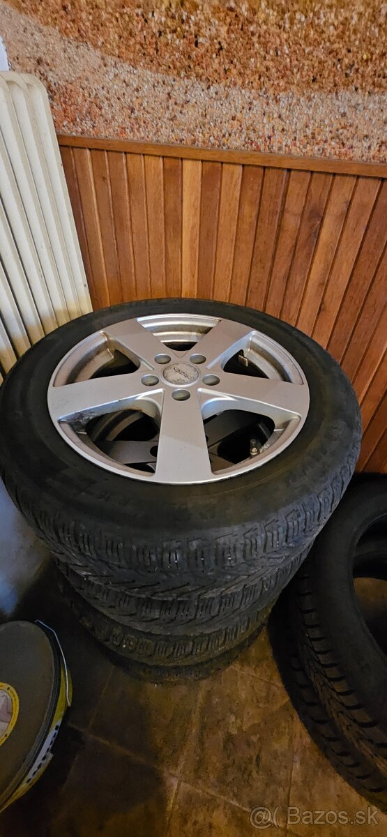 Disky dezent volvo 5x108 pneu Michelin