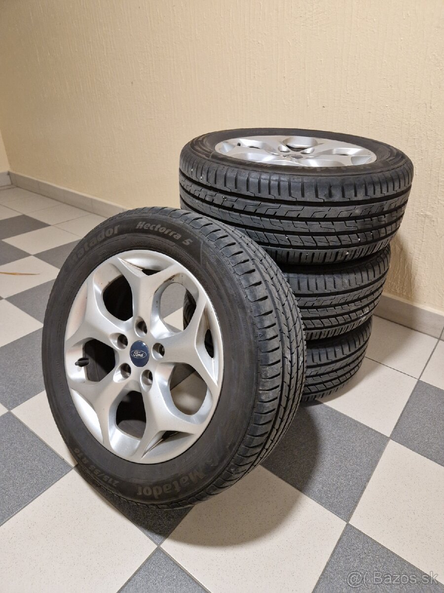 Hliníkové disky Ford R16 5x108 + Matador hectorra 5