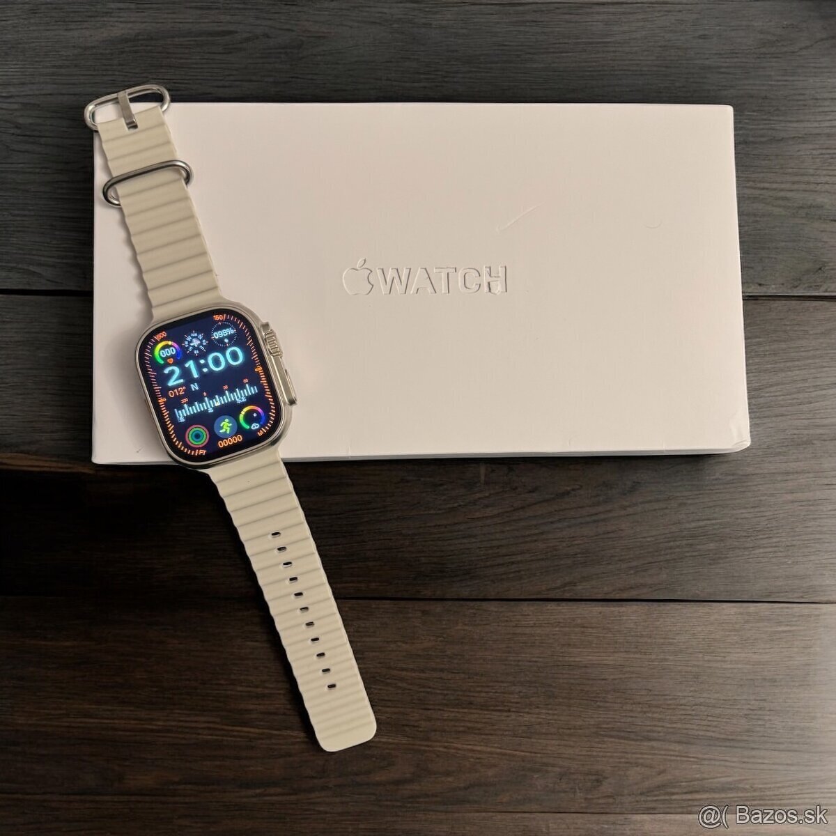 Inteligentné hodinky Ultra Watch 2 Titanium - šedé