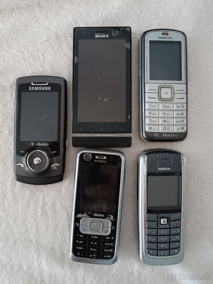 Mobilné telefóny pre zberateľa