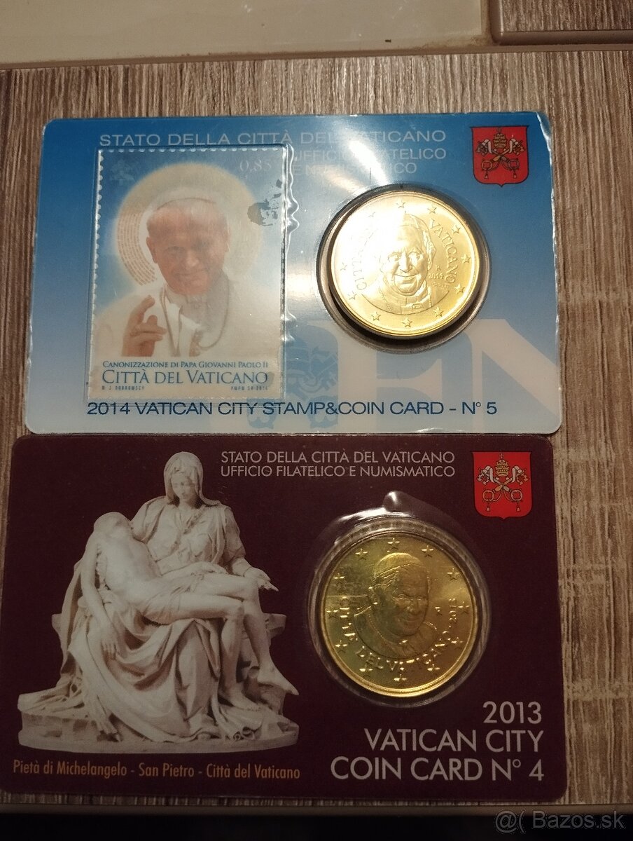 Coin cards Vatikán