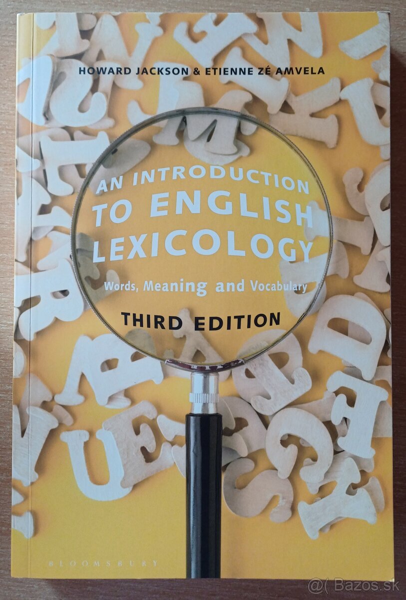 Predám knihu An Introduction to English Lexicology