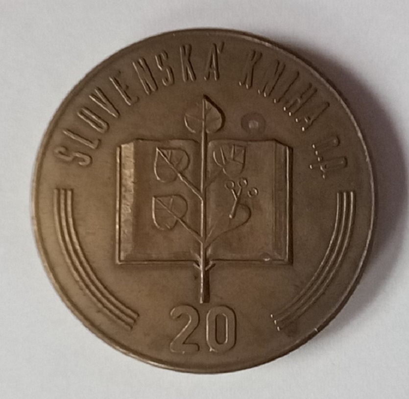 Medaila Slovenská kniha n.p.