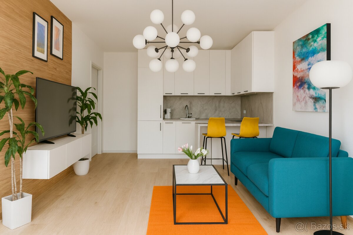 2-izb.byt SLNEČNÁ PLÁŇ, loggia, skolaudovaný