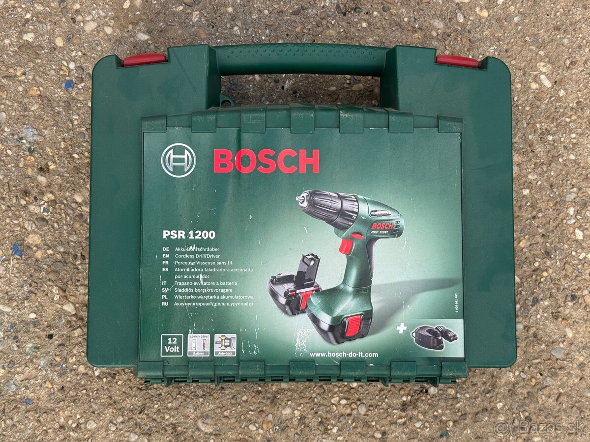 Predam aku skrutkovač BOSCH PSR 1200