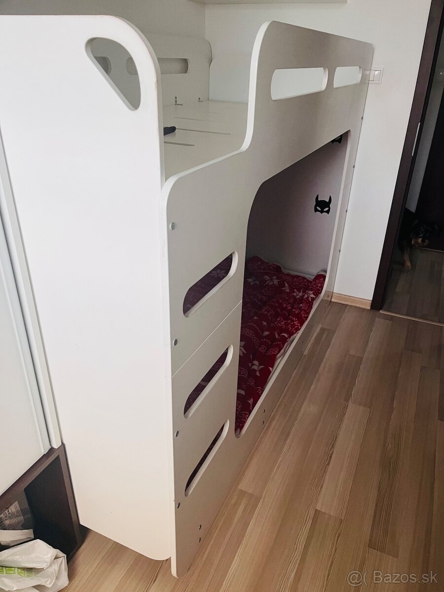 Detská poschodová posteľ