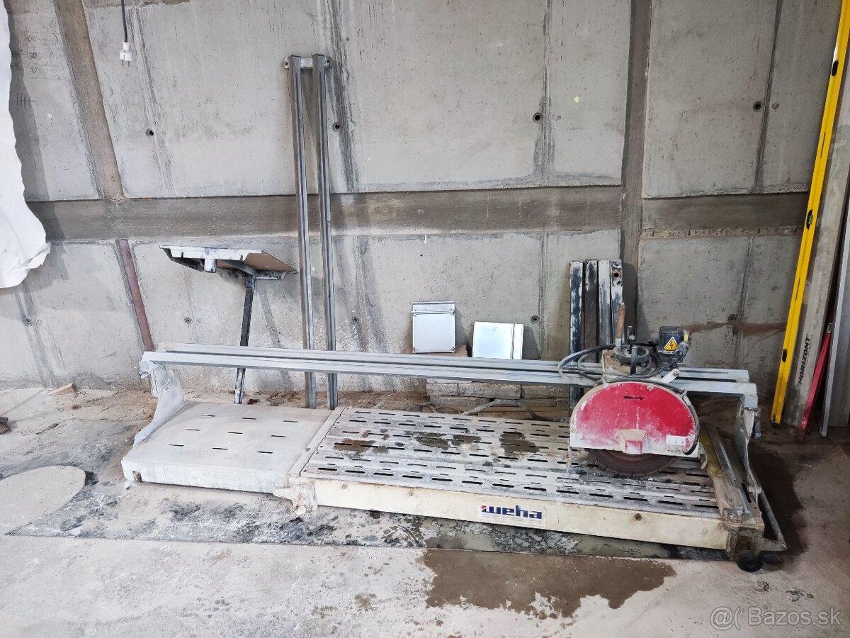 stavebná píla kameň tehla weha 130 plus