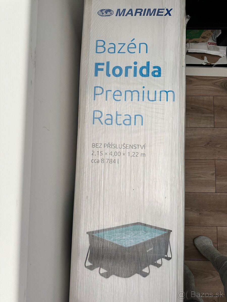 Nový bazen marimex florida ratan