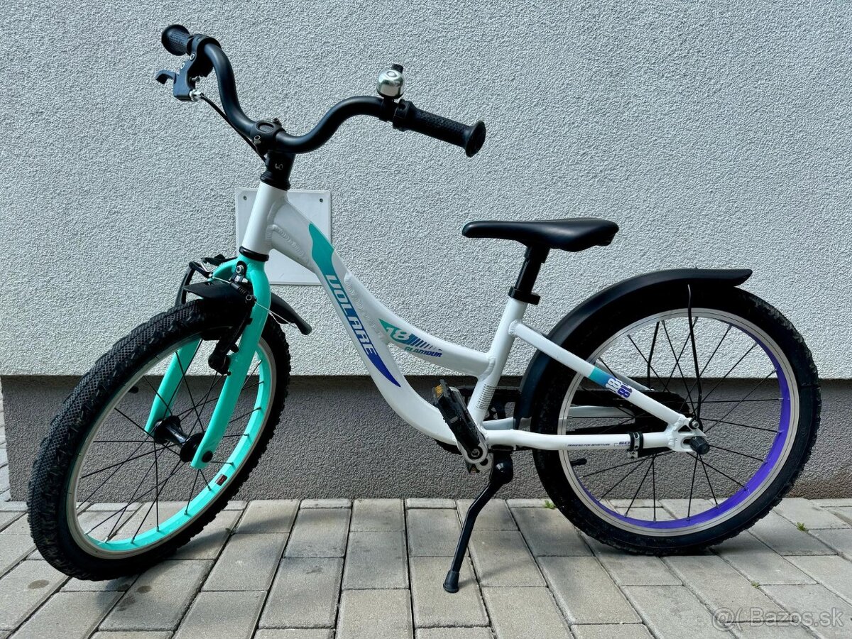 Odľahčený detský bicykel veľkosť 18" váha len 6,5 kg
