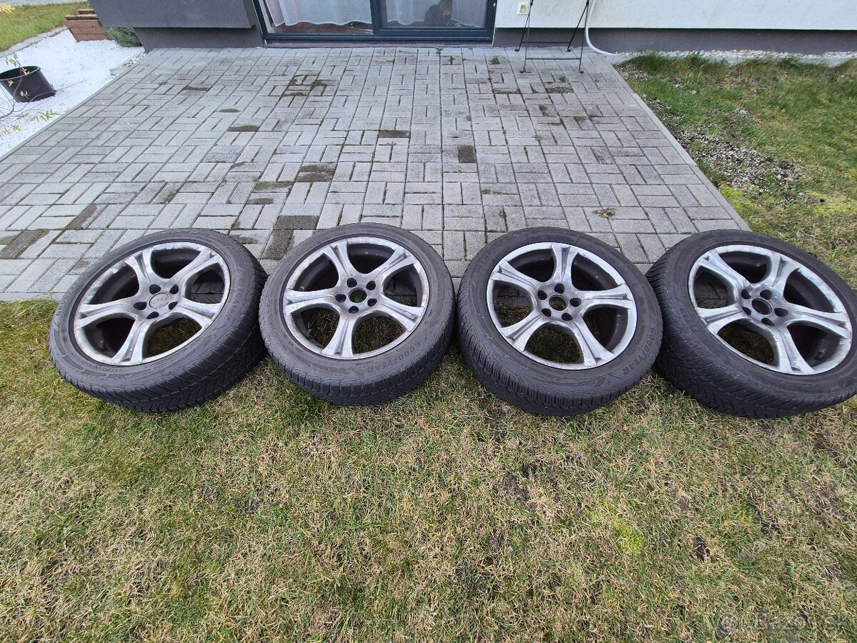 Disky + zimne pneu Goodyear r17