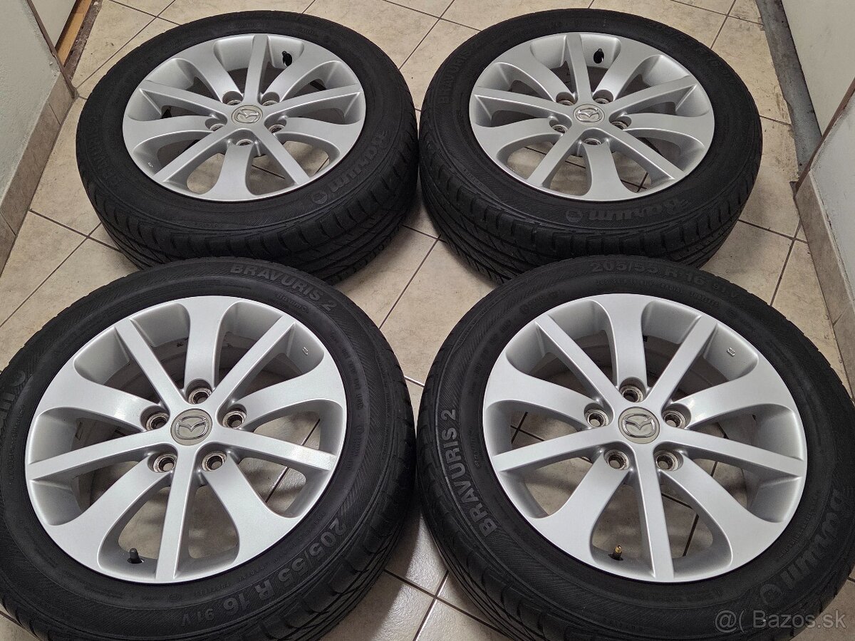 16" MAZDA, letné pneu