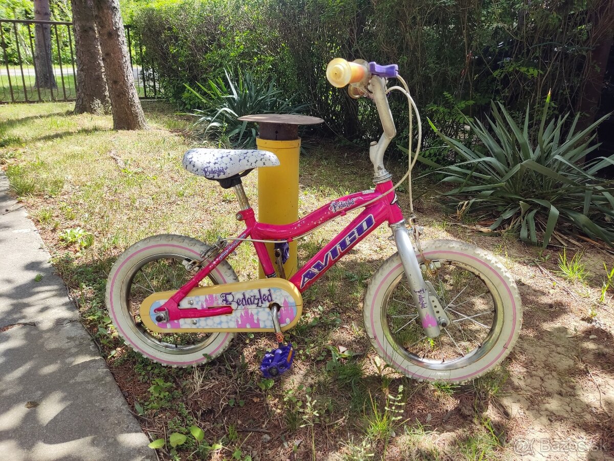 Dievčenský bicykel 14"