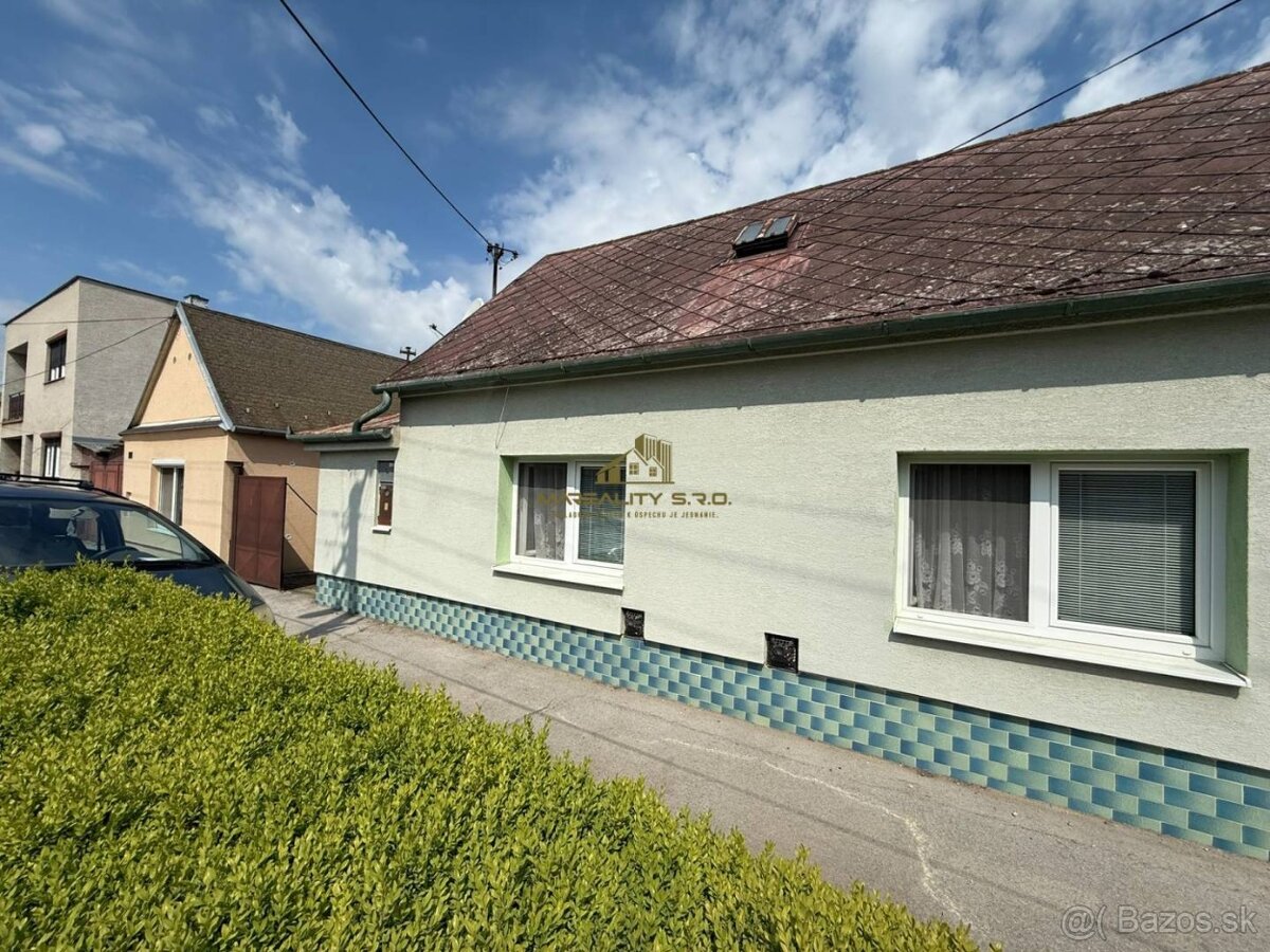 NOVINKA NA PREDAJ rodinný dom v Malackách