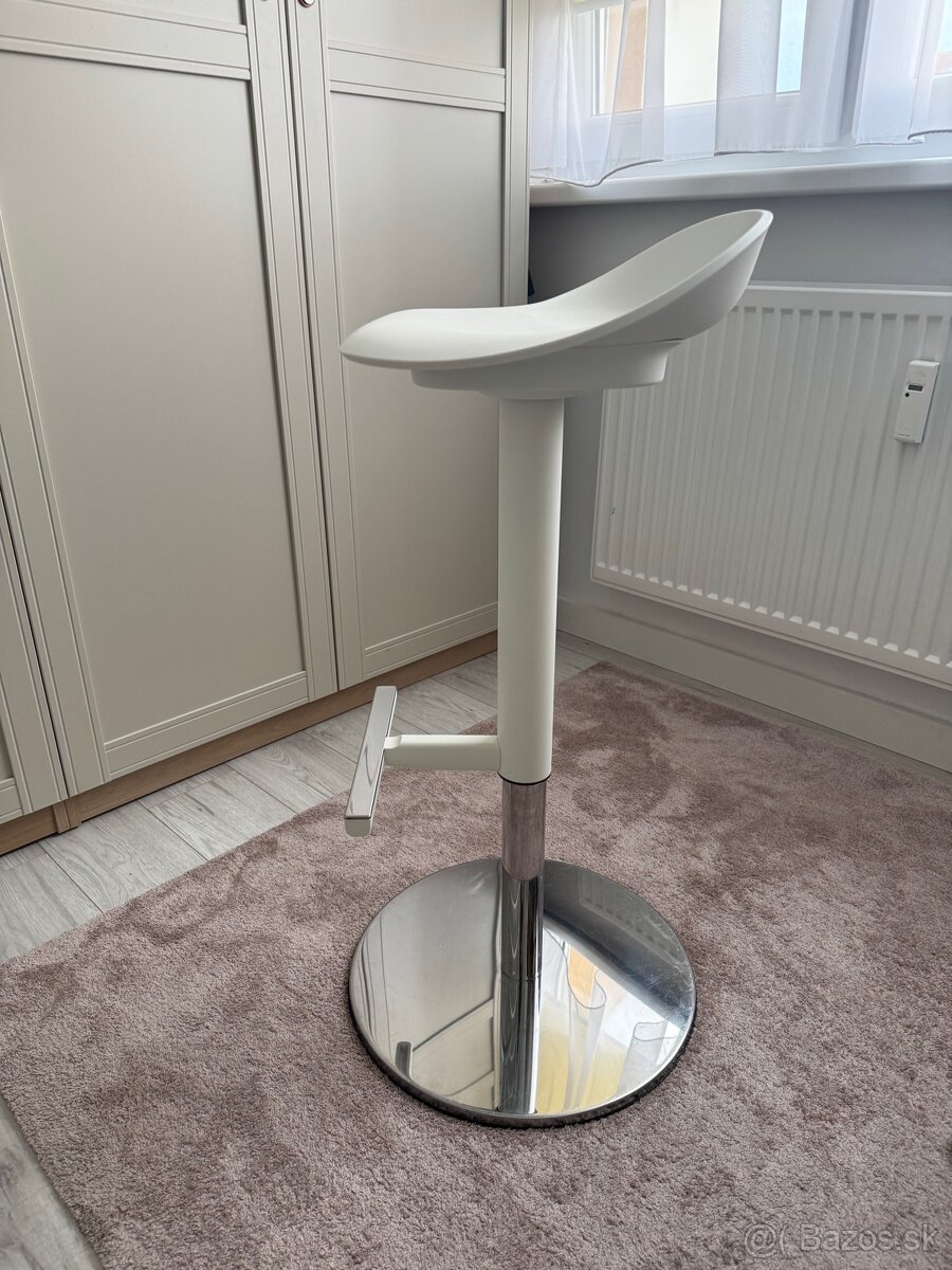 Barova stolicka ikea JANINGE, biela