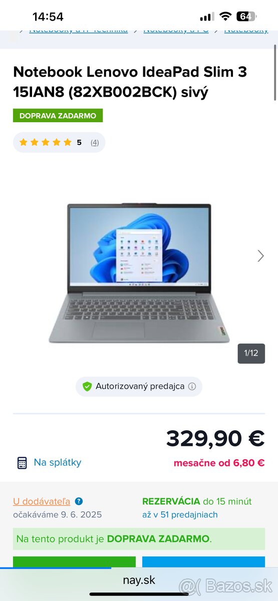Lenovo Idepad Slim 3