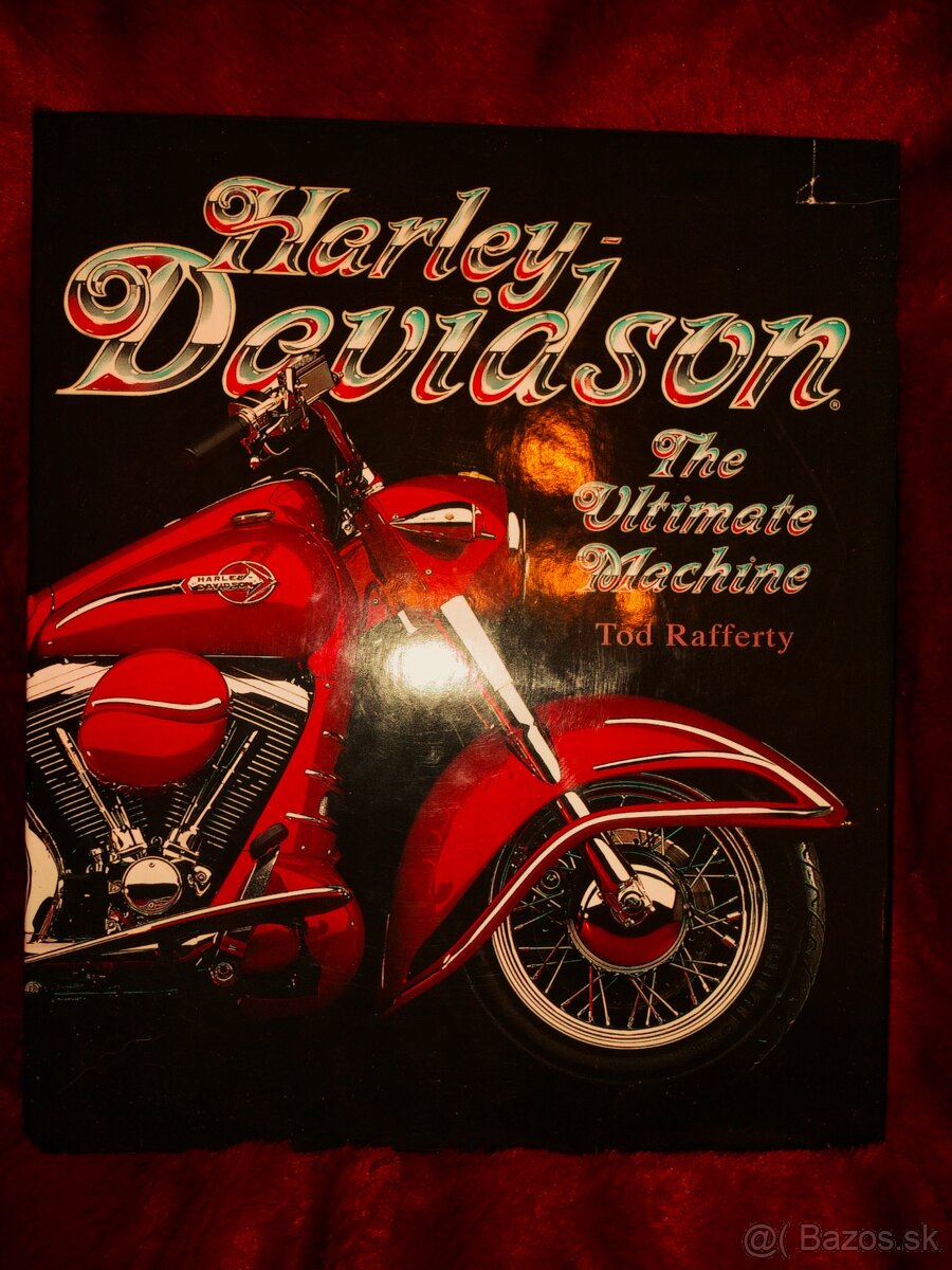 Harley-Davidson obrázkova kniha v češtine.