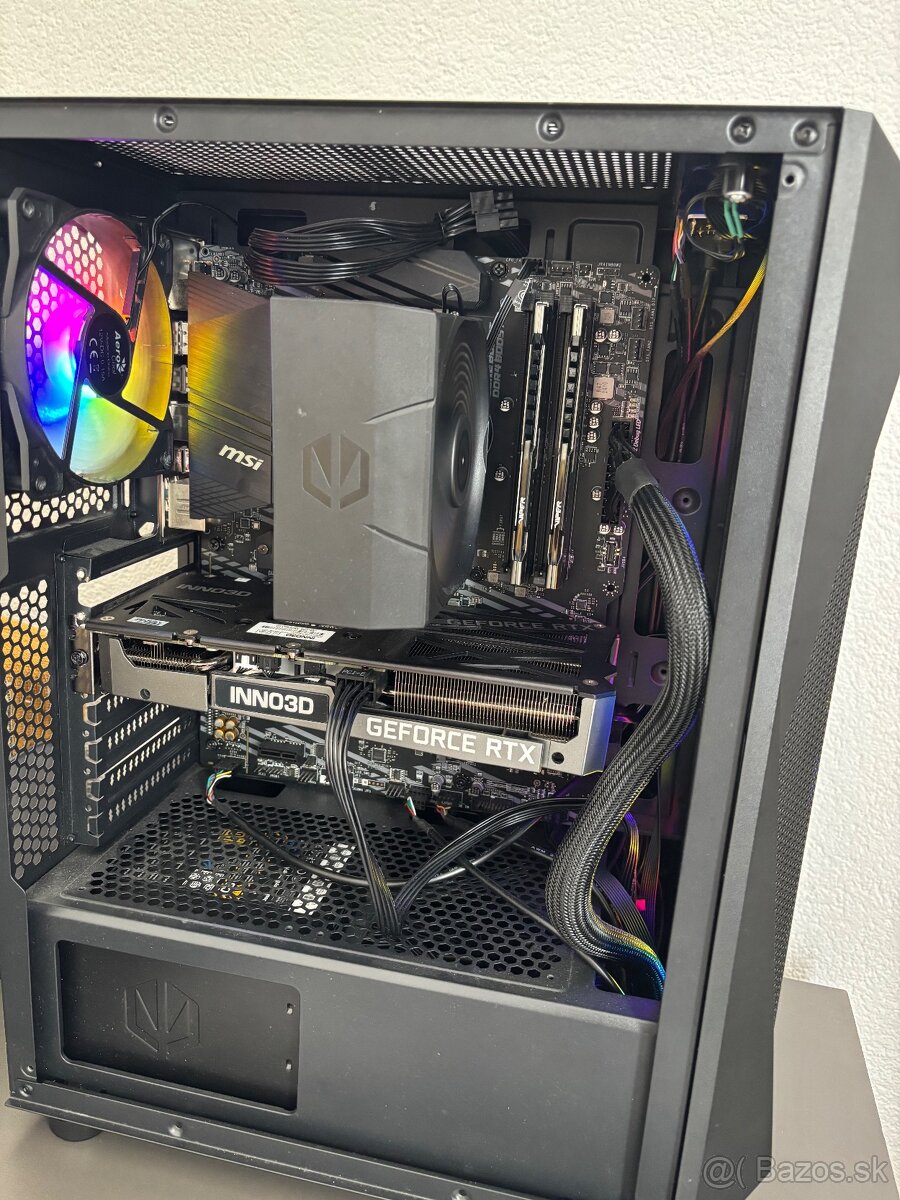 Predám herný / výkonný počítač – AMD Ryzen 5, RTX 3060