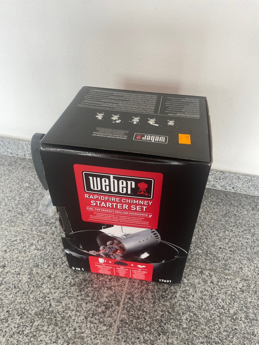 Startovaci set na brikety Weber