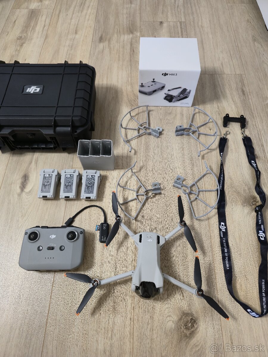 DJI Mini 3 Fly More Combo (NOVÝ+ZÁRUKA)