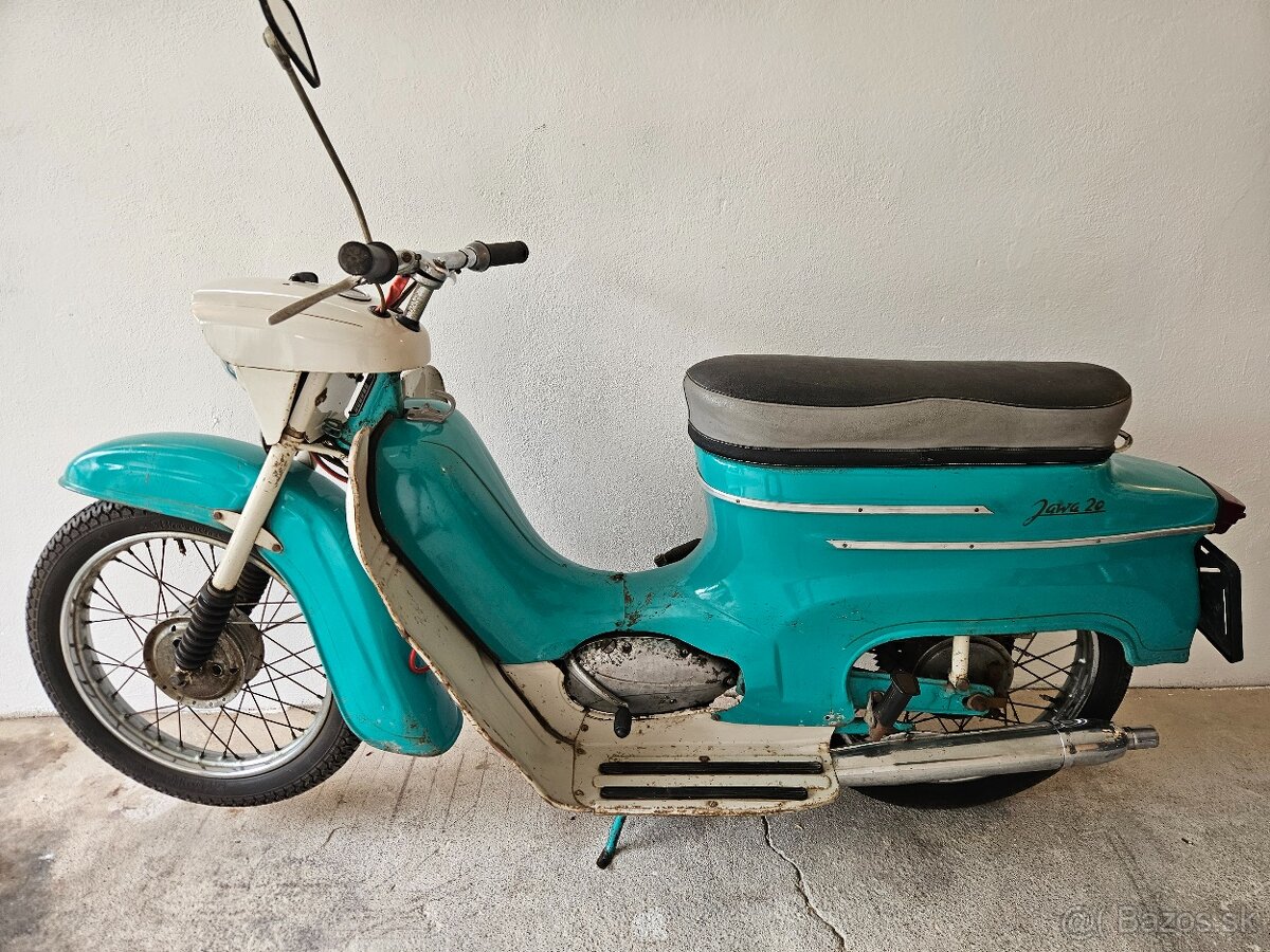 Jawa pionier 20 pôvodný stav rok 1968
