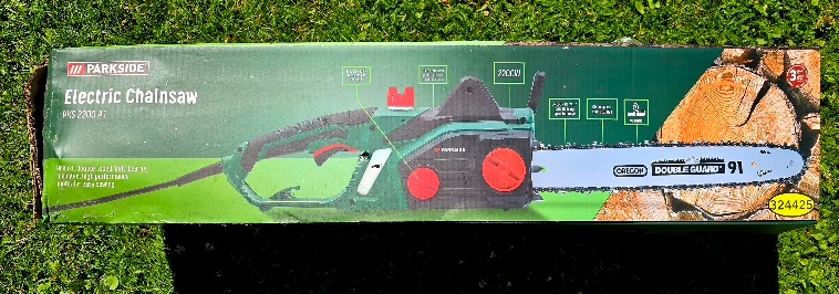 Elektricka retazova pila Parkside - Nova / nevybalena