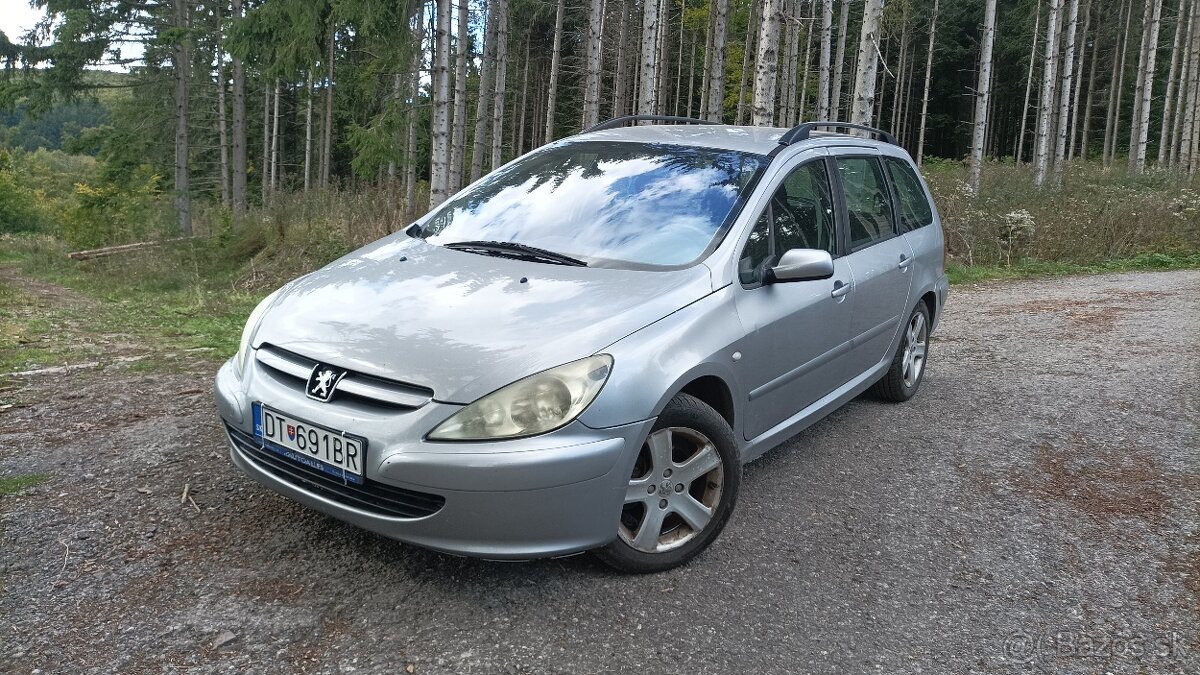 Peugeot 307 SW, 2.0 HDi 79kW (čítaj celý inzerát)