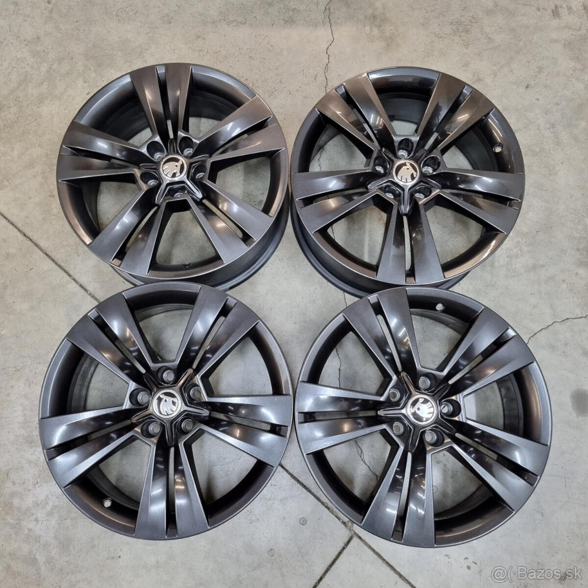 Hliníkové Škoda disky 5x112 R18 7J ET45