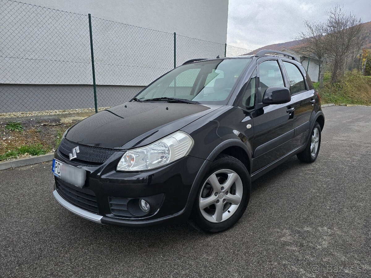 Suzuki SX4 1.6benzin(79kw)4x4 133 600km,1.majiteľ