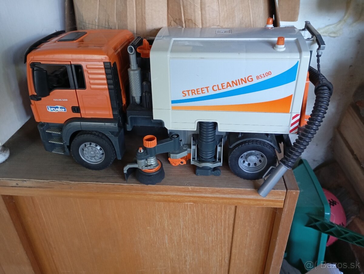 Detské smetiarske auto