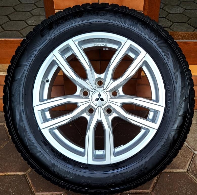Alu R17 5x114,3 orig. MITSUBISHI ASX + zimné 215/65R17