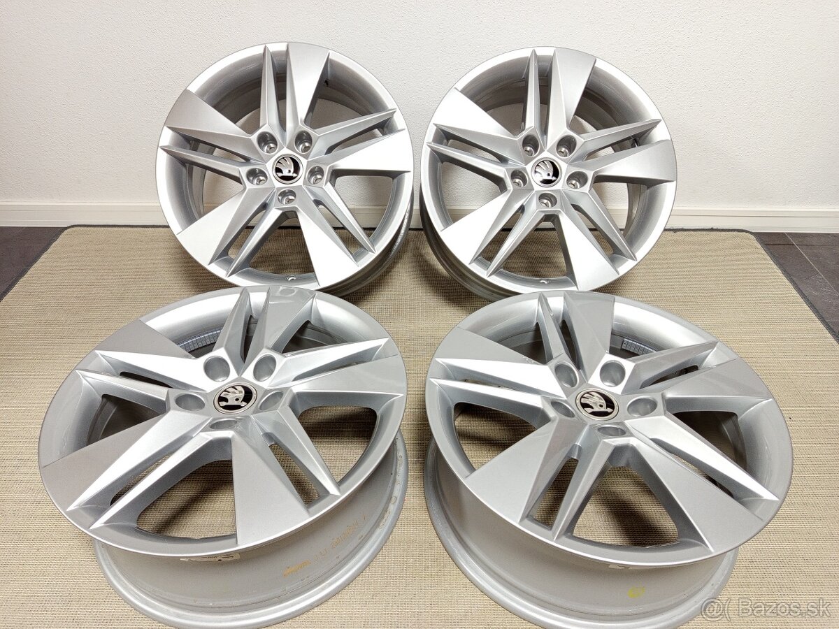 Alu Disky Škoda R17 5x112 Et41 6.5J Audi Volkswagen