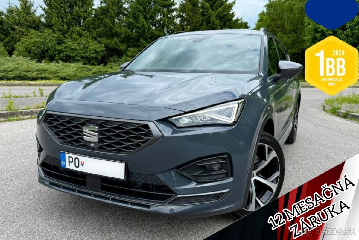 Seat Tarraco FR 2.0TSI 180kW DSG 4Drive 7miest