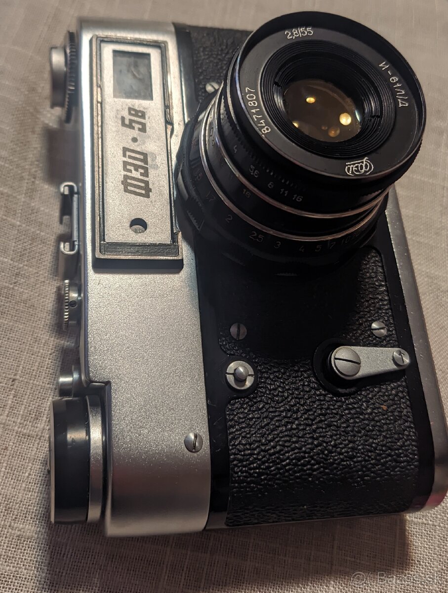 Fotoaparát FED 5B + puzdro ,100% stav