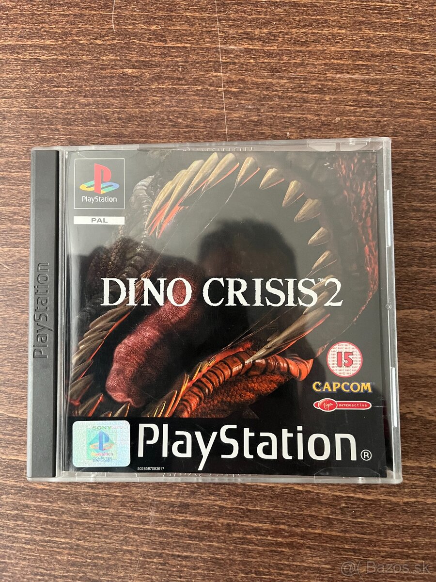 Predam hru DINO CRISIS 2 na ps1