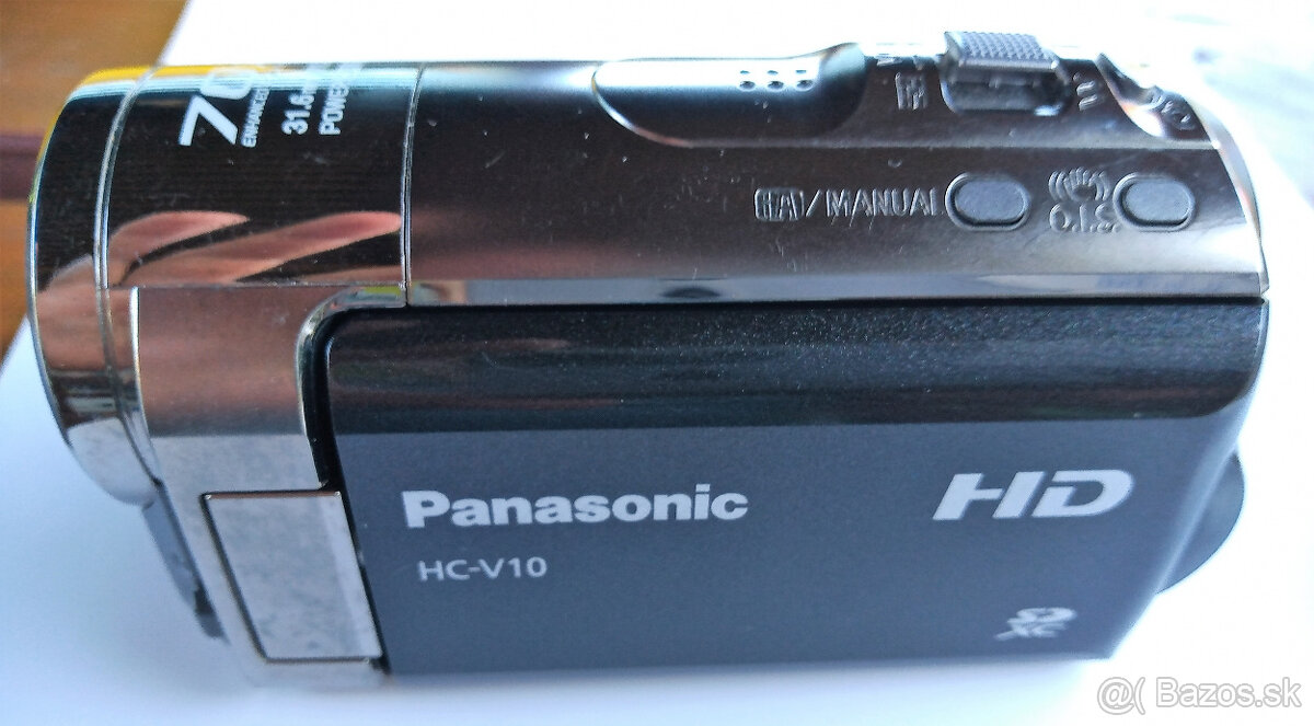 Predám nefunkčnú videokameru Panasonic HC-V10