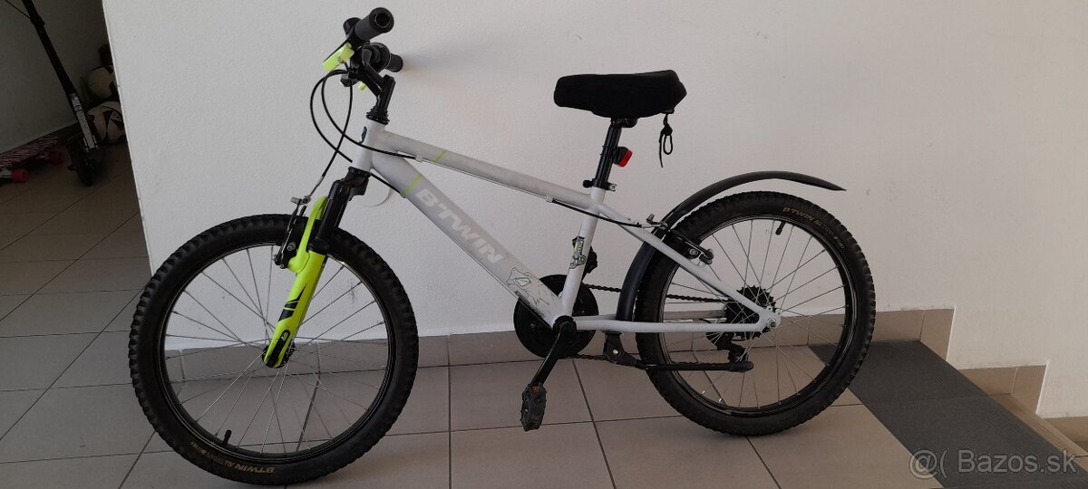 Detský horský bicykel B’TWIN 24” – dobrý stav