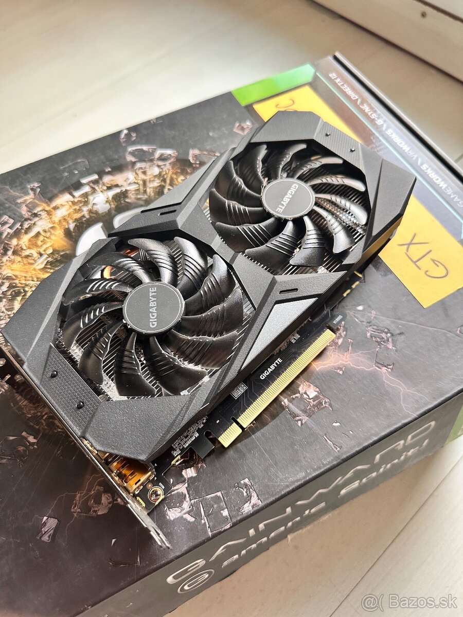 Gigabyte GTX 1660 TI 6GB GDDR6.