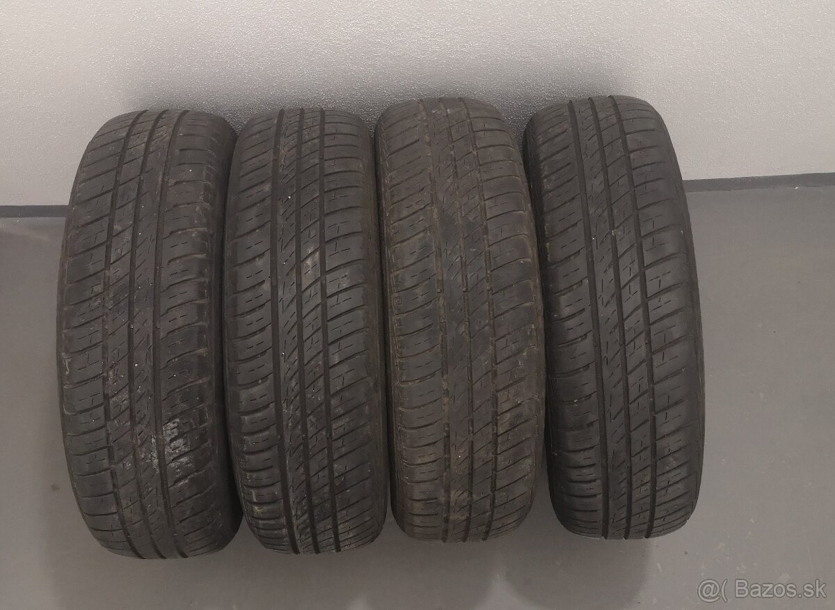 Predám letné pneumatiky Barum Brillantis 2 165/70 r14.