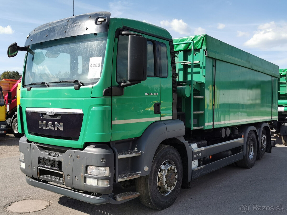 Prodám nákl. aut. sklápěčkový MAN TGS 26.400 6X4H-2 BL E5