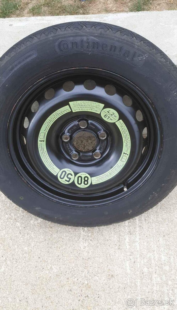 Dojazdove koleso 5x112